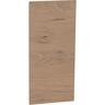 Wall Hung Tower Cabinet Handleless Door RH 300mm French Oak