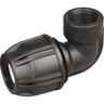 Female Elbow 32 x 25mm Black