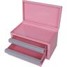 Mini Tool Chest 2 drawer Pink