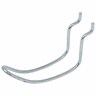 Curved Loop Pegboard Hooks 82mm Zinc Plated