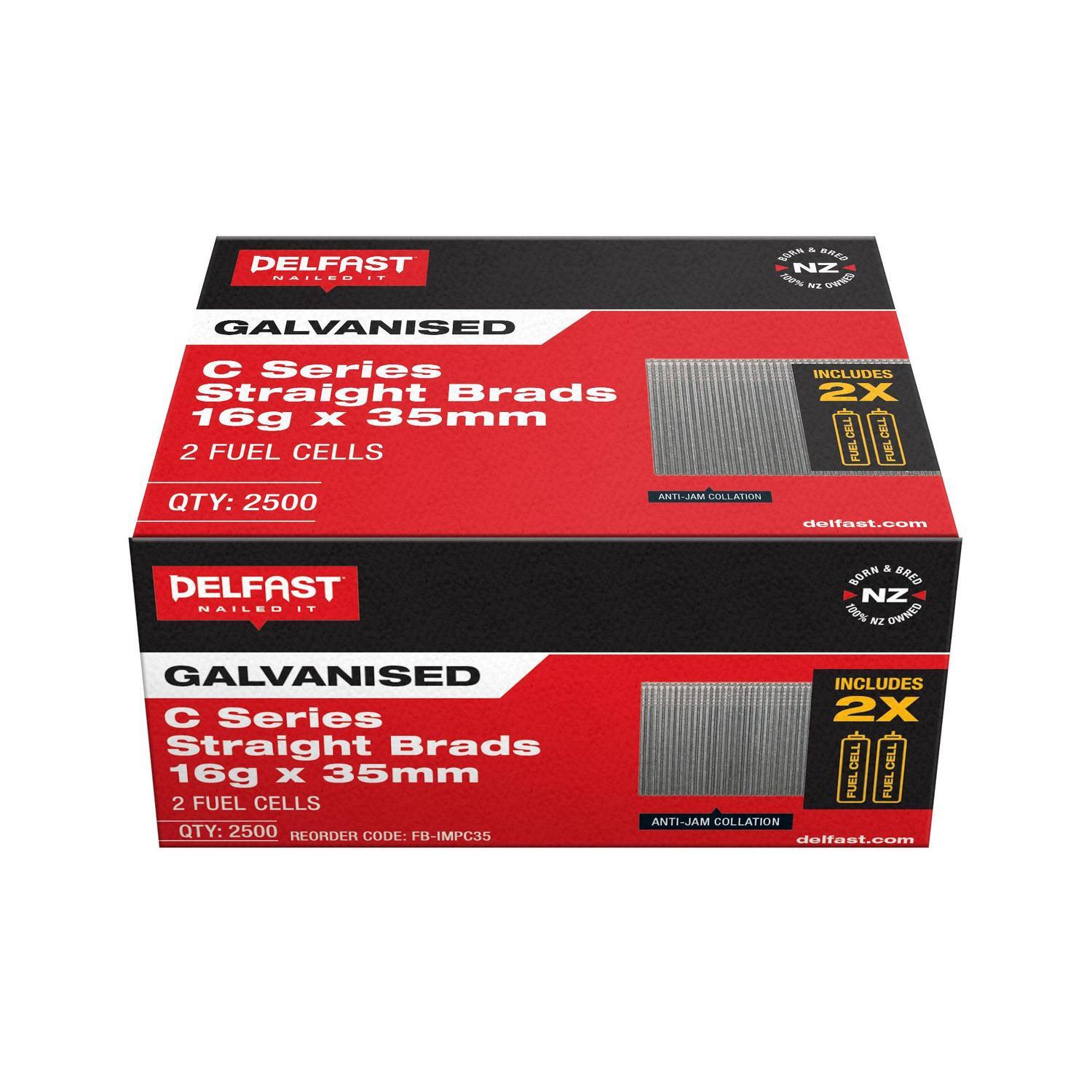 Straight Brads with Fuel Pack