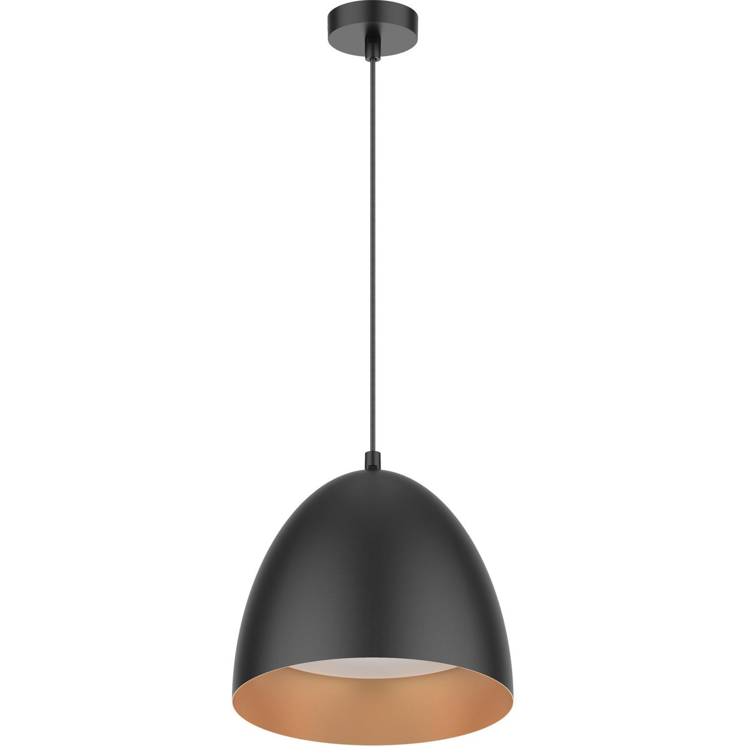 Luxe Pendant Light 10W Black