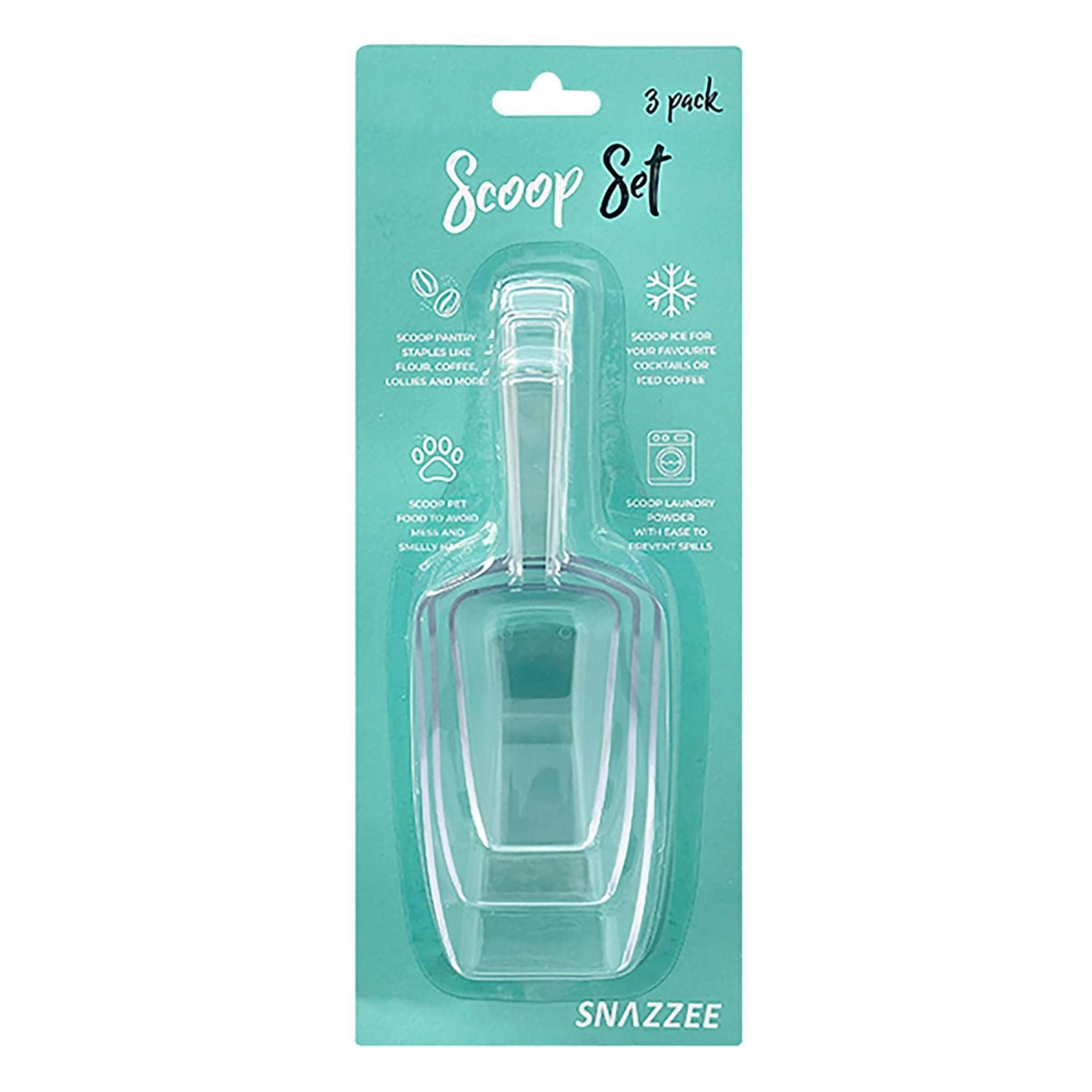 Plastic Scoop 3pack