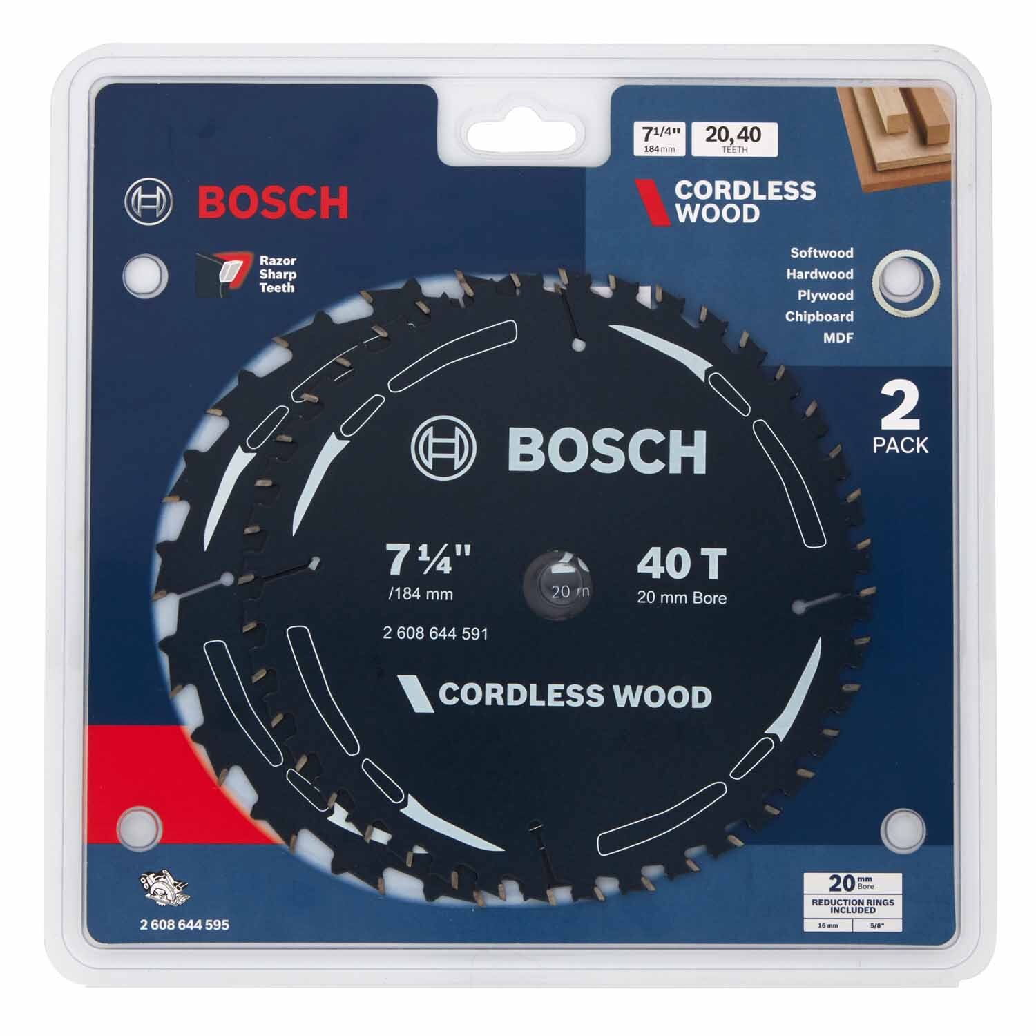 Circular Saw Blade Set for Wood