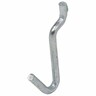 Locking Curved Pegboard Hooks 20mm Zinc Plated