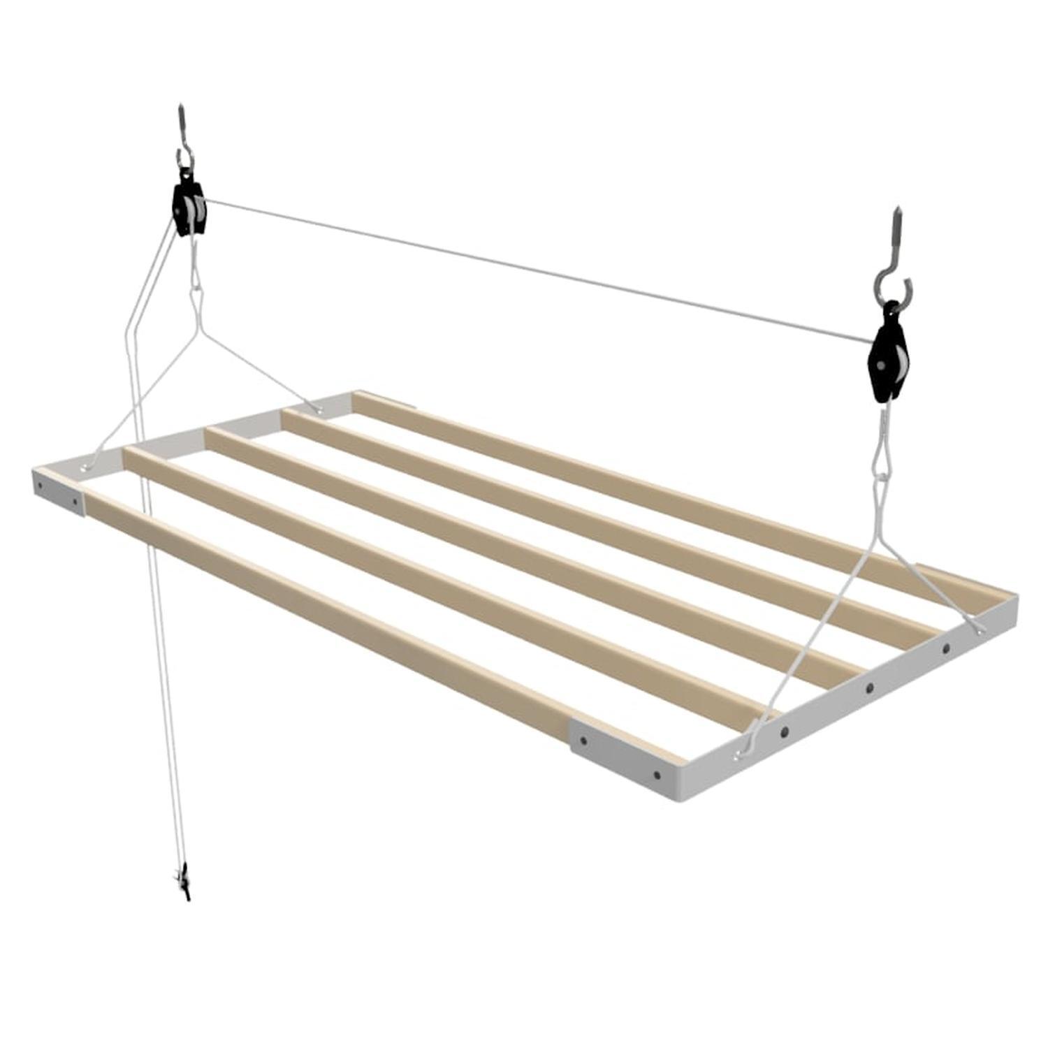 SwiftDry Loft Pulley Airer White 1.2m