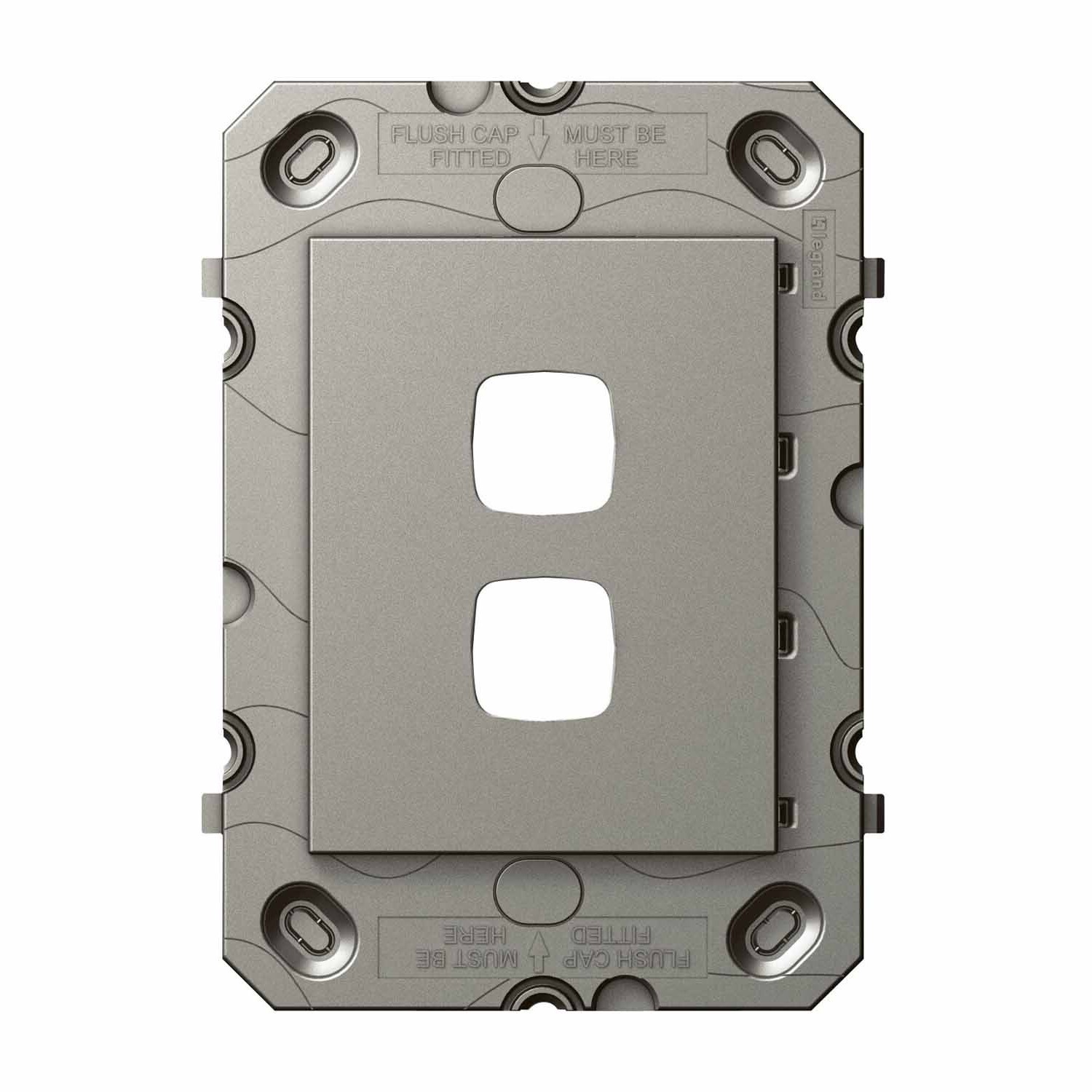 Arteor 2 Gang Switch Grid Only
