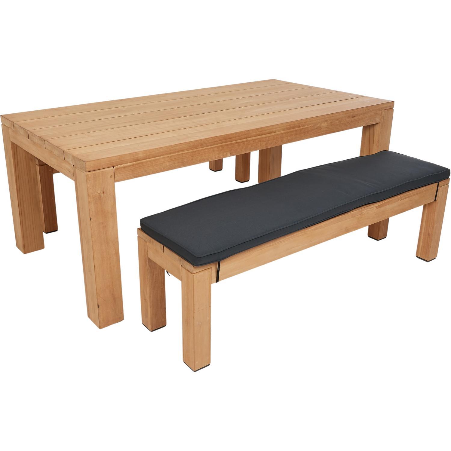 Outdoor Bench Setting 3 Piece 1600mm