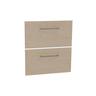 Floor Standing Vanity Cabinet Drawer Front Set 600mm Premium Ply
