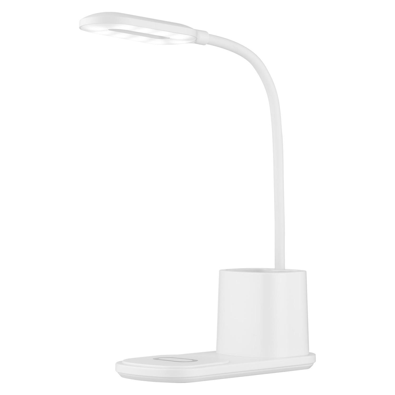Parkville LED Task Lamp with Wireless Charging  White