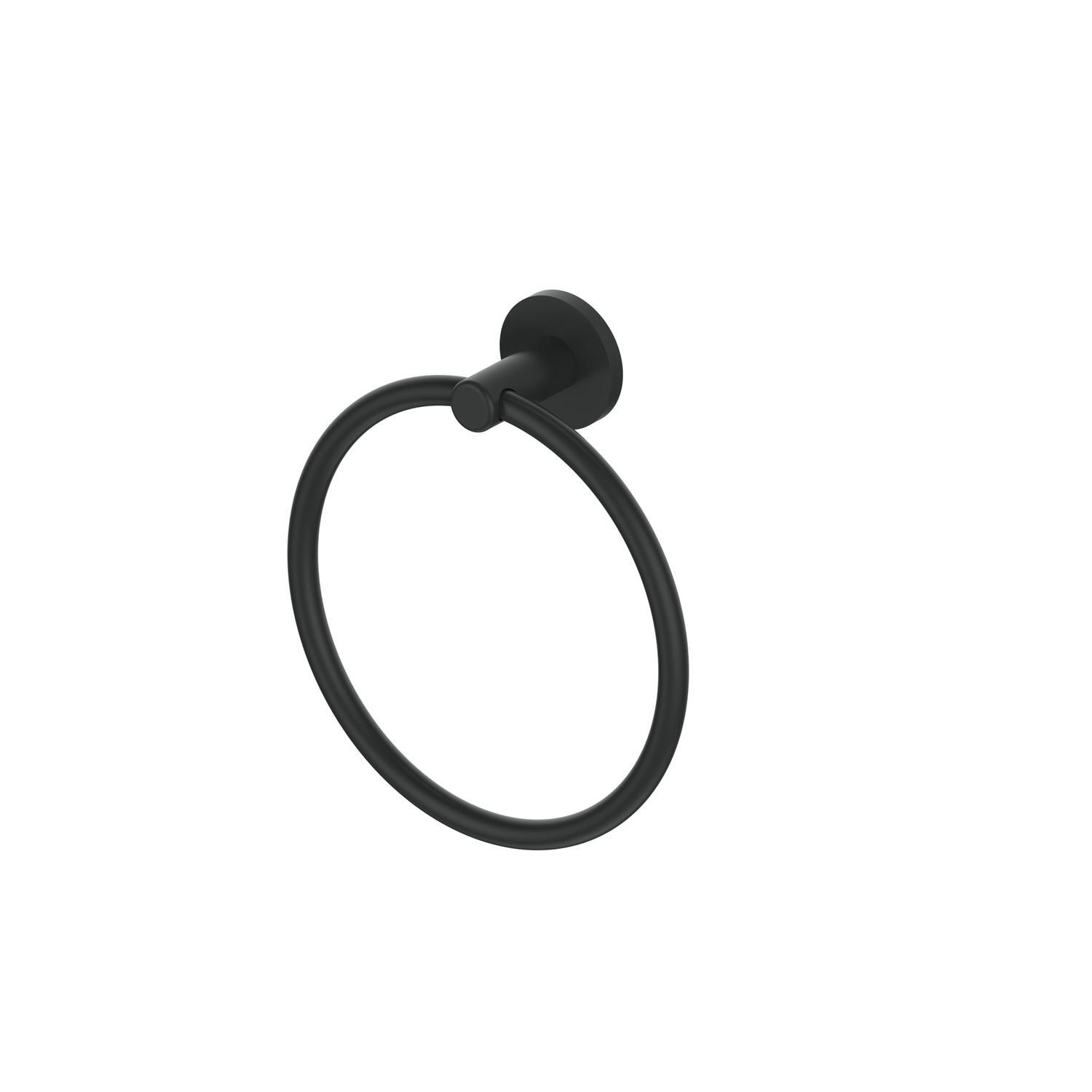 Volt Towel Ring Matte Black