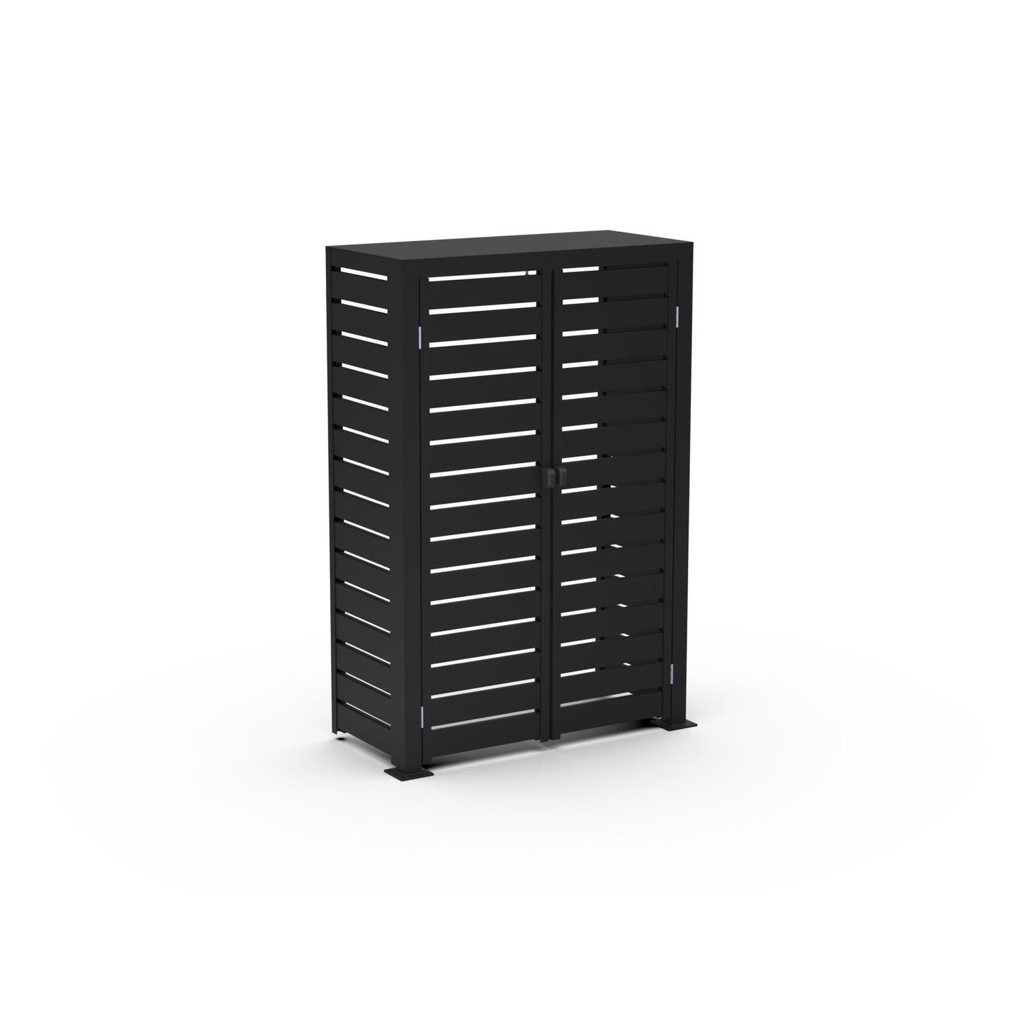Utility Enclosure D: 500mm W: 1100mm H: 1650mm Ebony