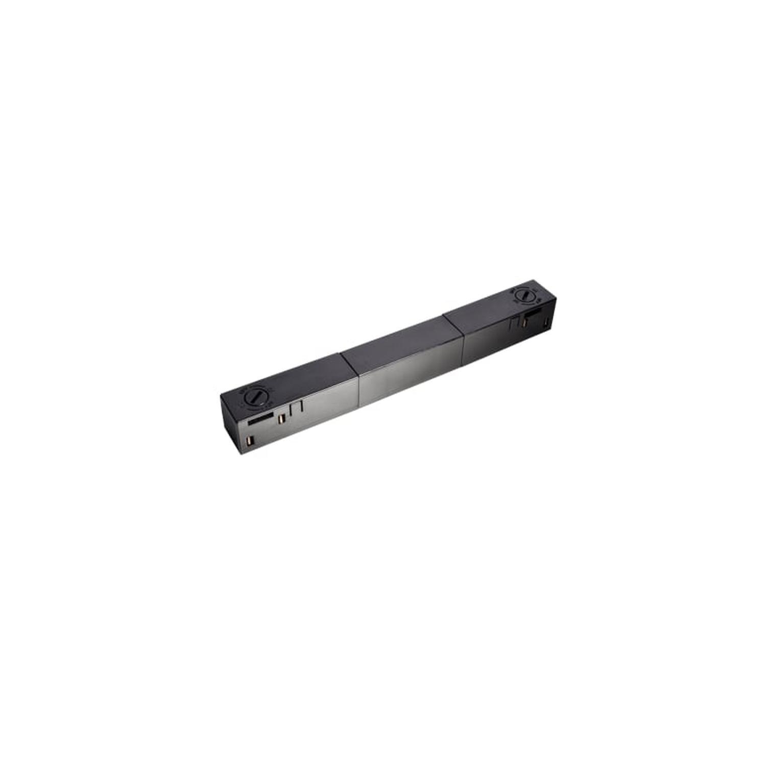 Track Straight Connector Left  Black