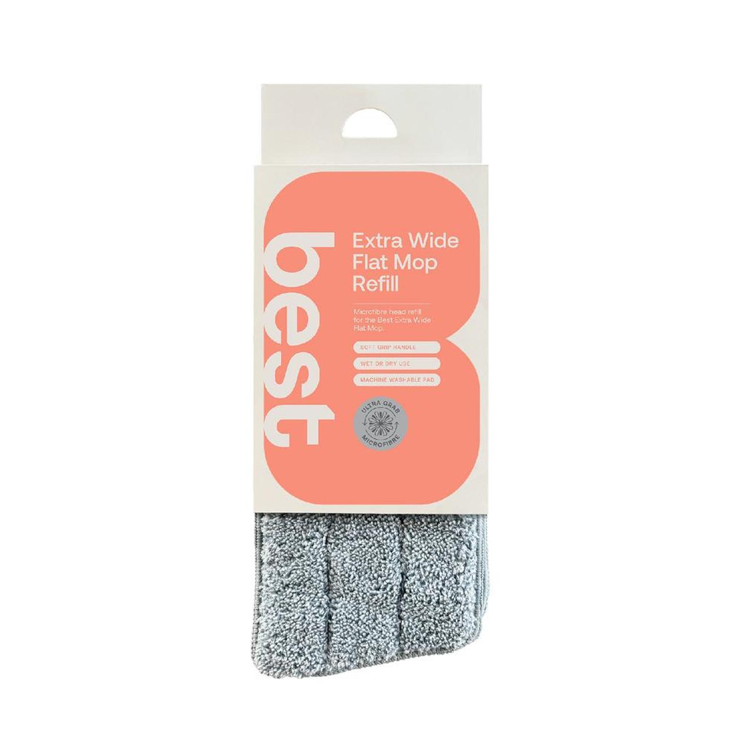 Best Extra Wide Flat Mop Refill