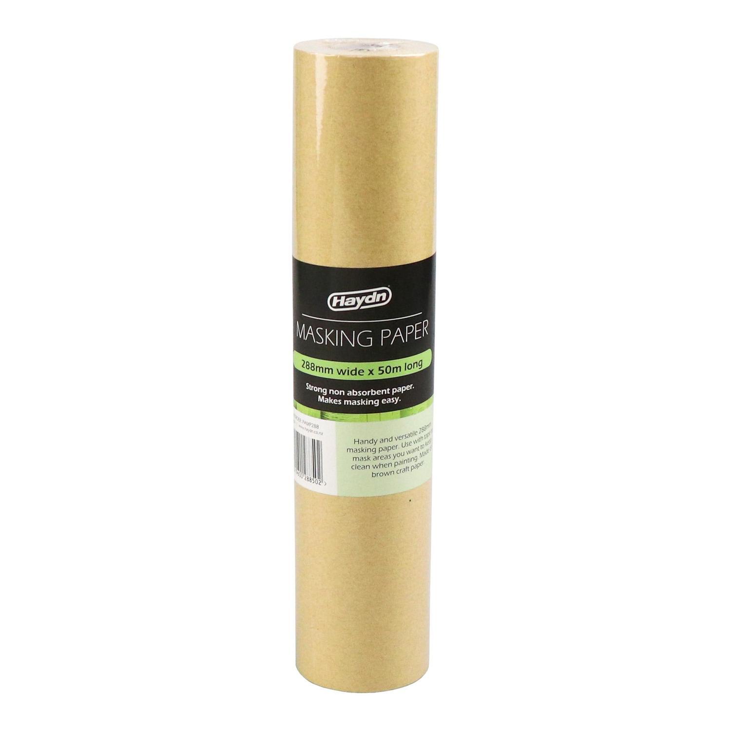 Masking Paper W: 288mm, L: 50M Brown