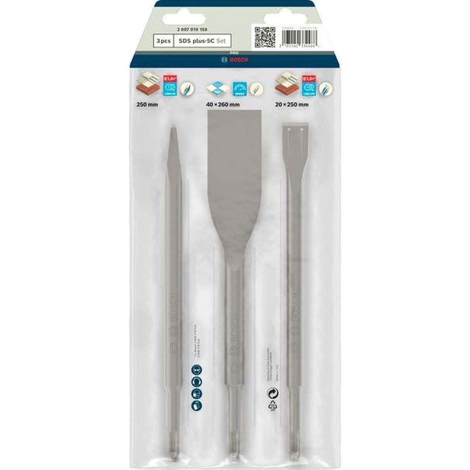 Plus-5C Chisel 3PC Set