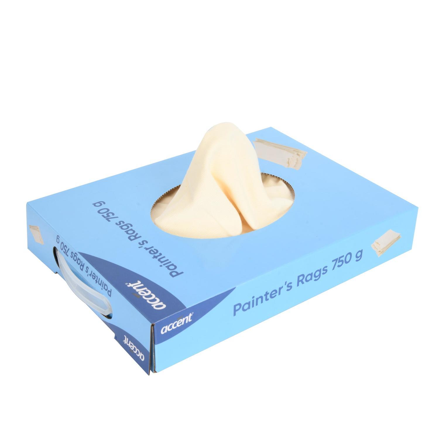 Painters Rags 750G White