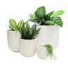 Egg Terrazzo Pot XL White