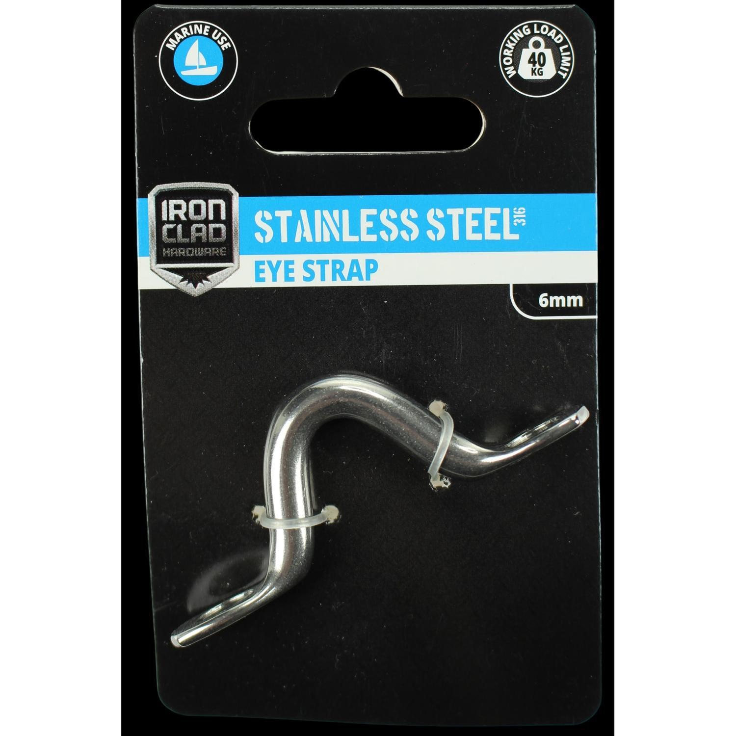 Eye Strap 6mm Stainless Steel 316