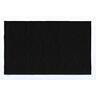 Amelia Chenille Bath Mat  Black