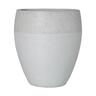 Vase Terrazzo Pot M White Gloss