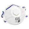 P2V Dust/Mist Disposable Mask w/valve 3 Pack