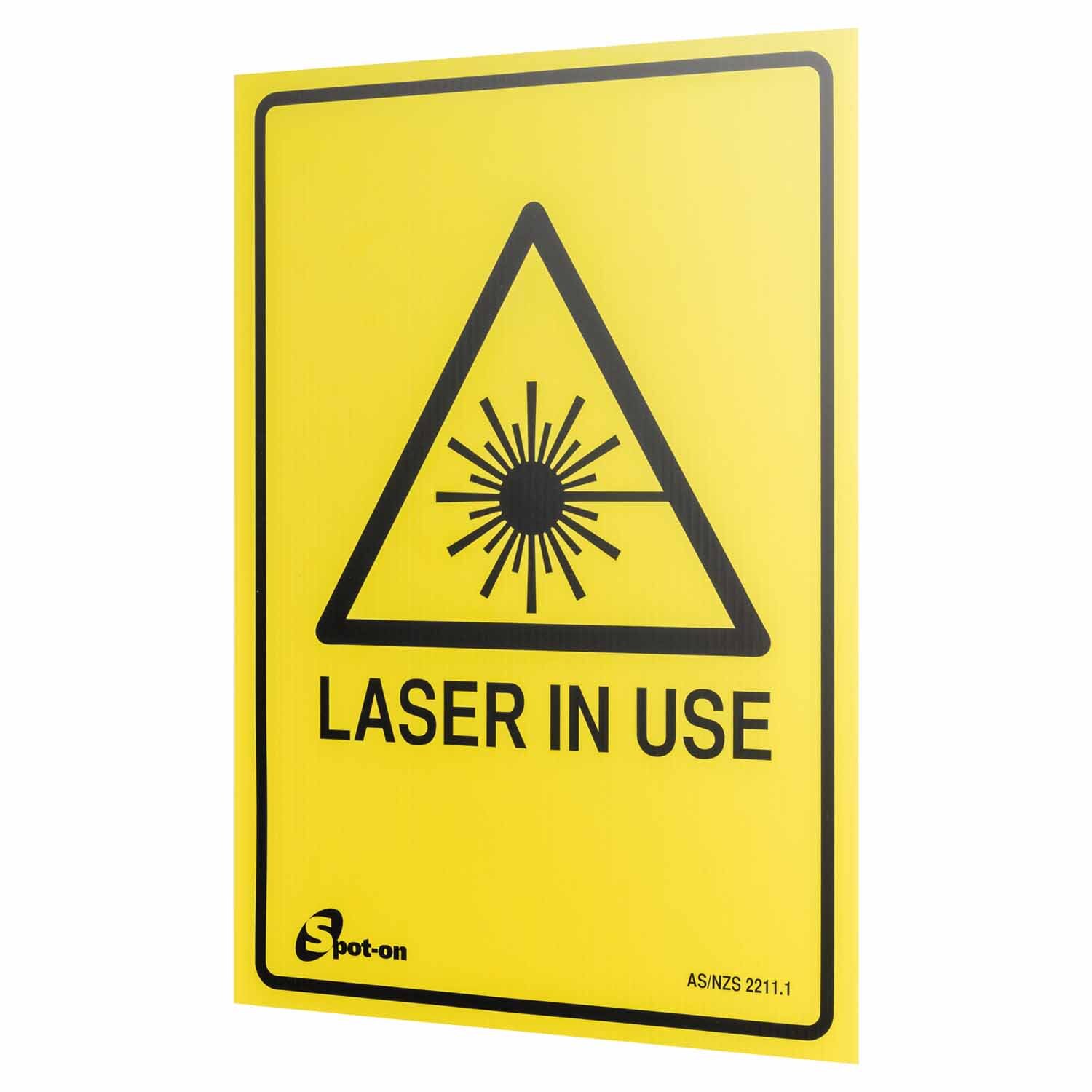 Laser Safety Sign