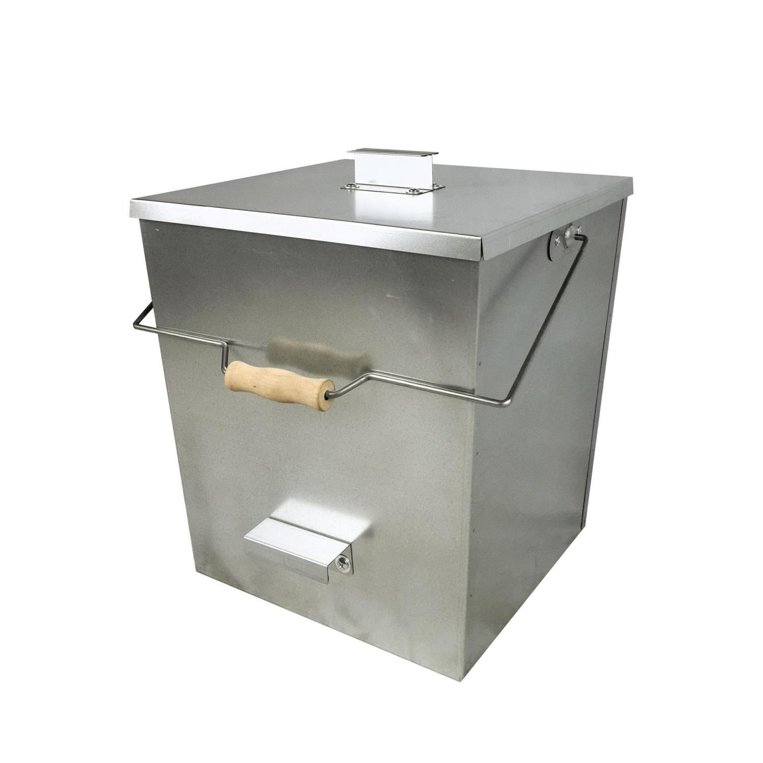 Ash Bucket Southerner H: 460mm, W: 442mm, D:414mm Galvanised finish