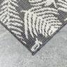 Muri 50x80cm Foliage Mid Grey Outdoor Mat