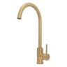 Gooseneck Sink Mixer  Brushed Gold