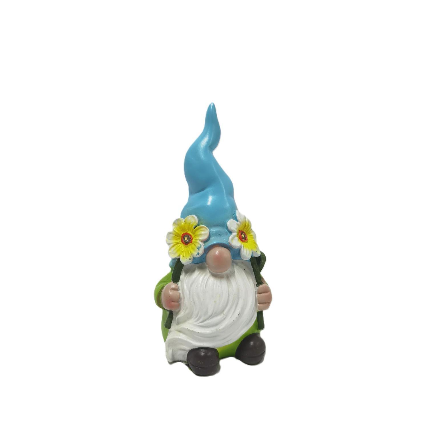 Blue Hat Gnome Garden Décor