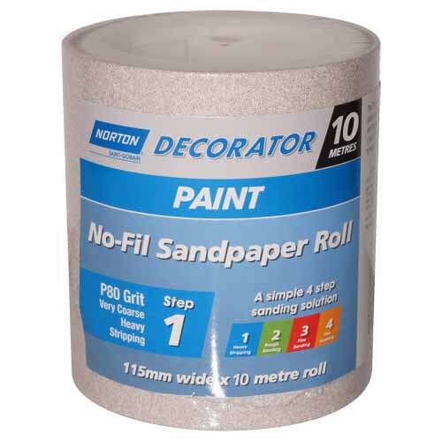 Sand Paper No-fill 80 Grit