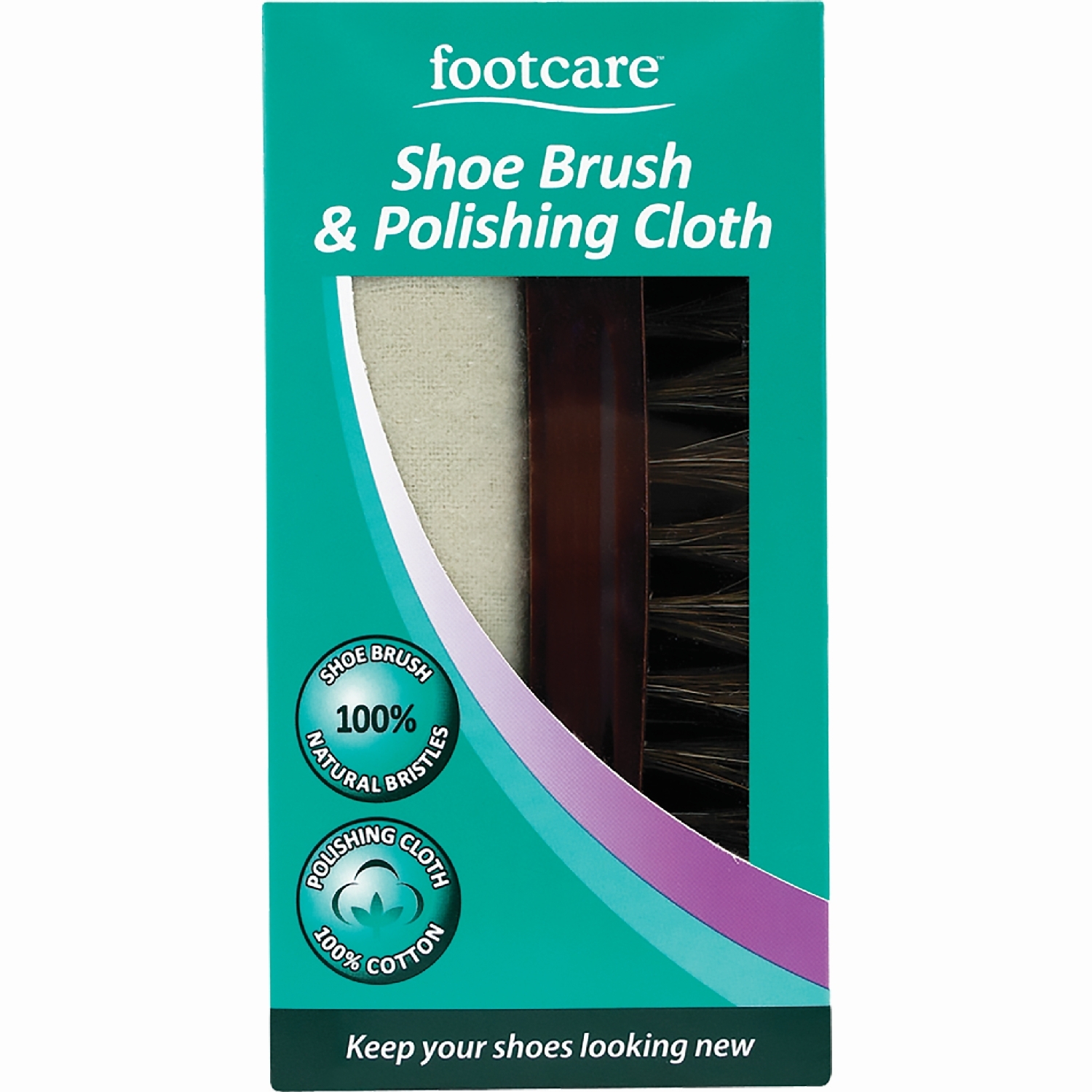 Shoe Brush & Polishing Cloth
