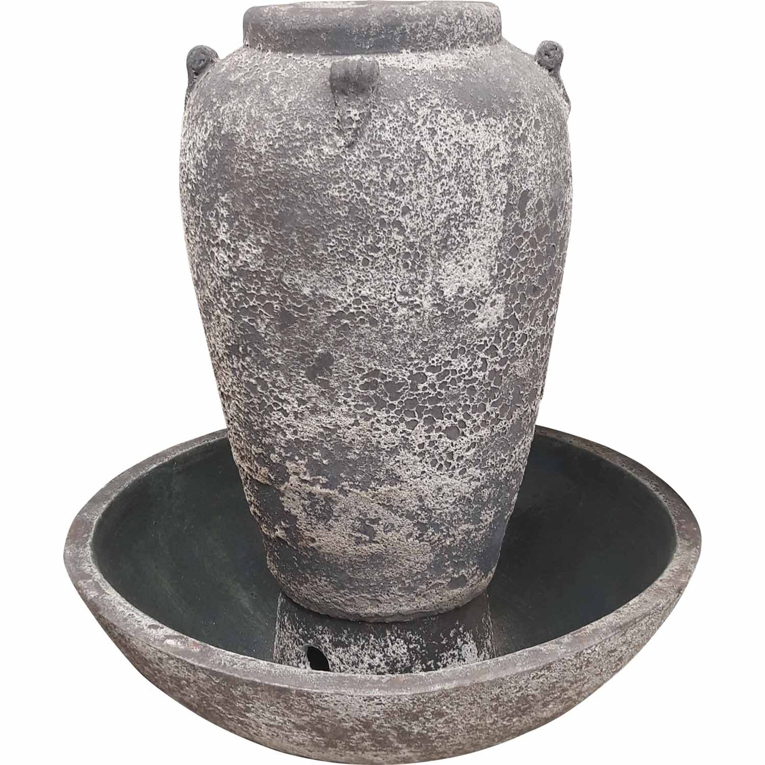 Jar & Bowl Old Stone Water Feature