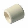Rubber Chair Tips Pack of 4 22mm White
