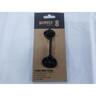 Cabin Hook 75mm Solid Brass with Black Finish