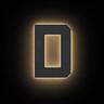 StreetGlo Solar Illuminated Letter - D