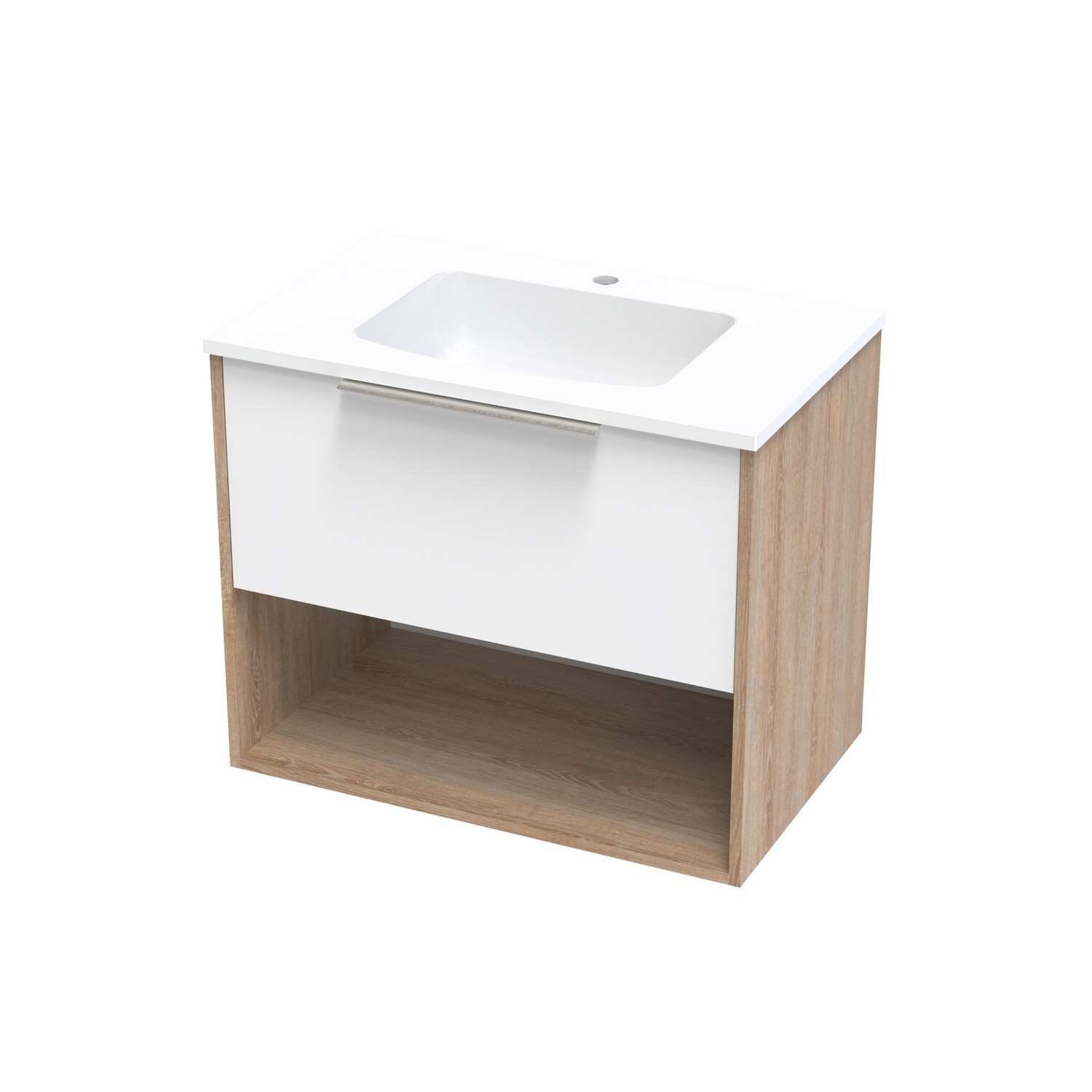 Nikau Drawer Open Wall Hung Vanity