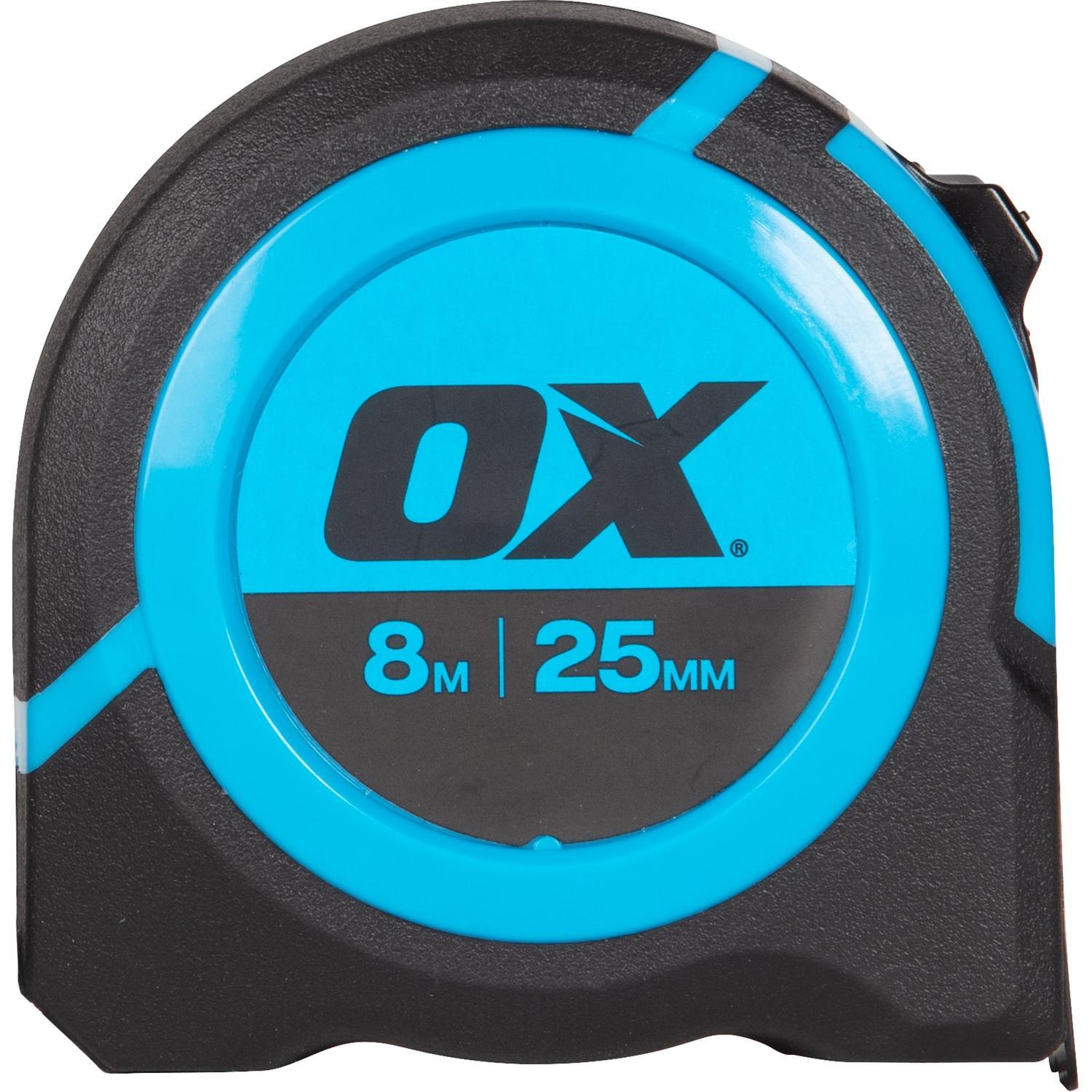 OX Pro Ultrablade Tape 8m and 2 pack Black Markers