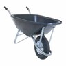 Poly Contractor Wheelbarrow 90 litre Black