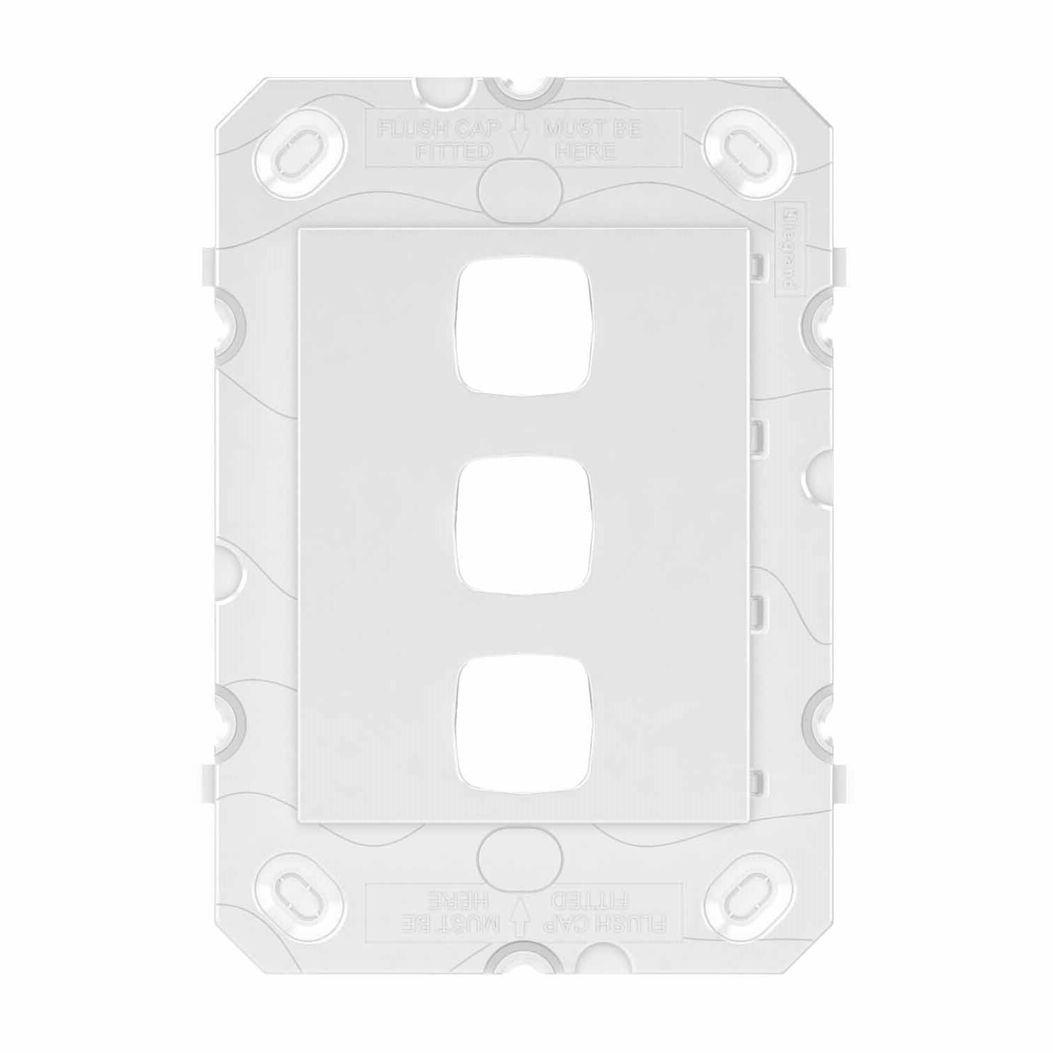 Arteor 3 Gang Switch Grid Only