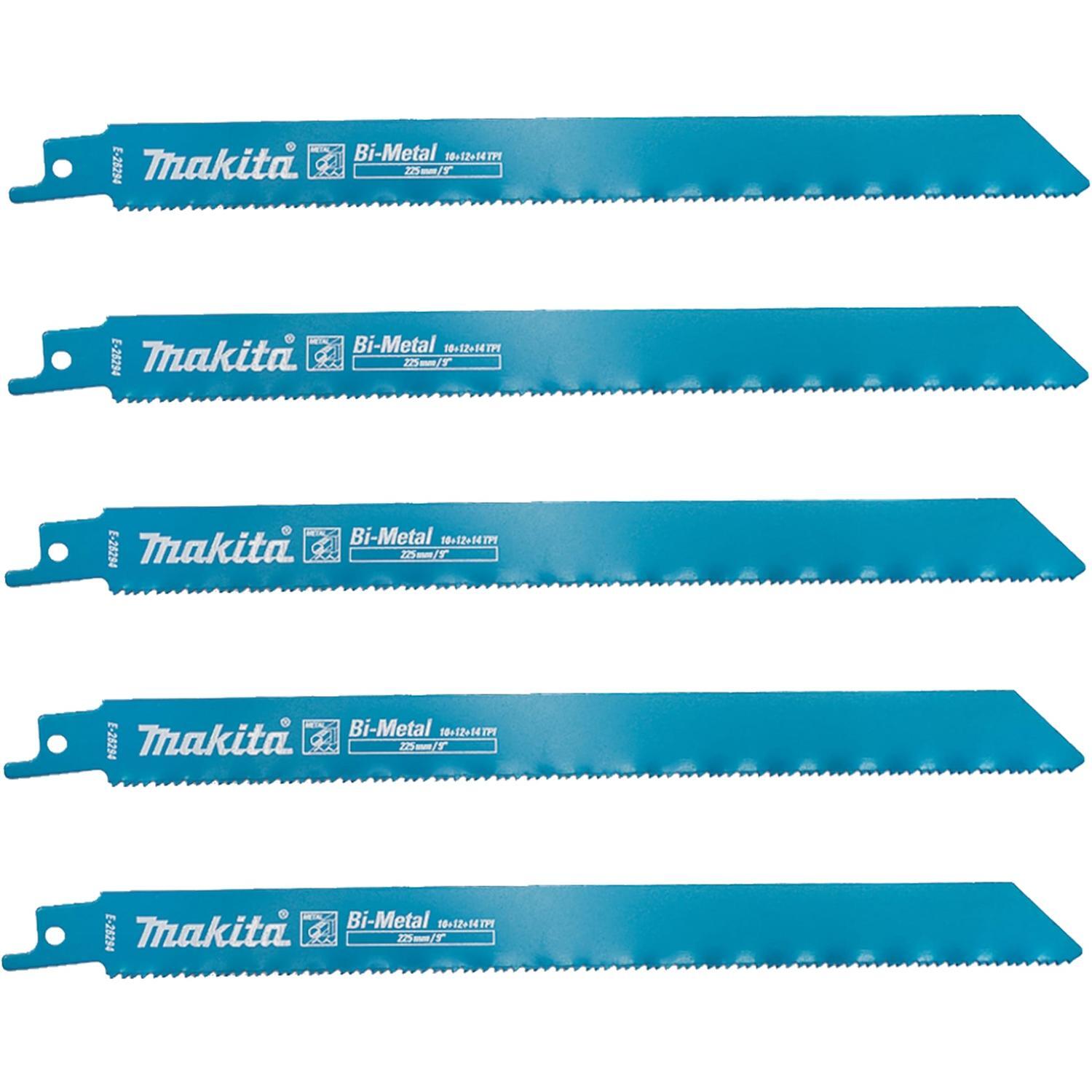 Bi-Metal Reciprocating Saw Blade Set 204mm