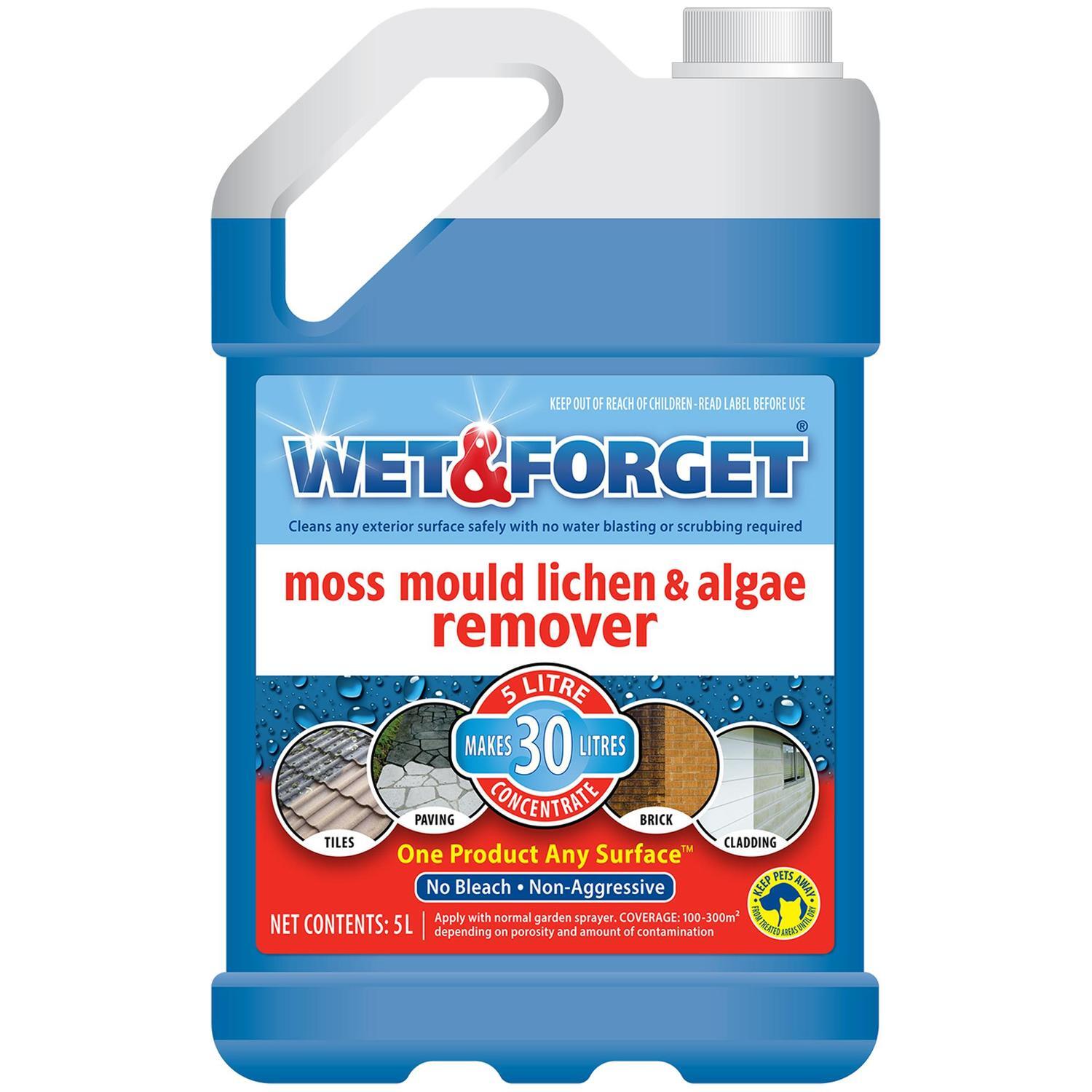 Classic Concentrate Outdoor Moss, Mould, Algae & Lichen Remover 5 litre Blue