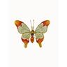 Butterfly Pot Hanger Garden Décor Yellow