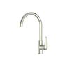 Helix Gooseneck Sink Mixer  Brushed Nickle