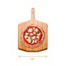 16" Bamboo Pizza Peel and Serving Board