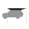 Tuatara Awning H: 1170/2000mm, W: 2500mm, D: 2500mm Dark Grey