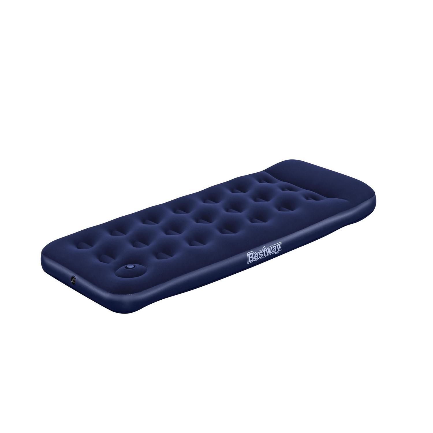 Air Mattress Jr. Single Built-in Foot Pump