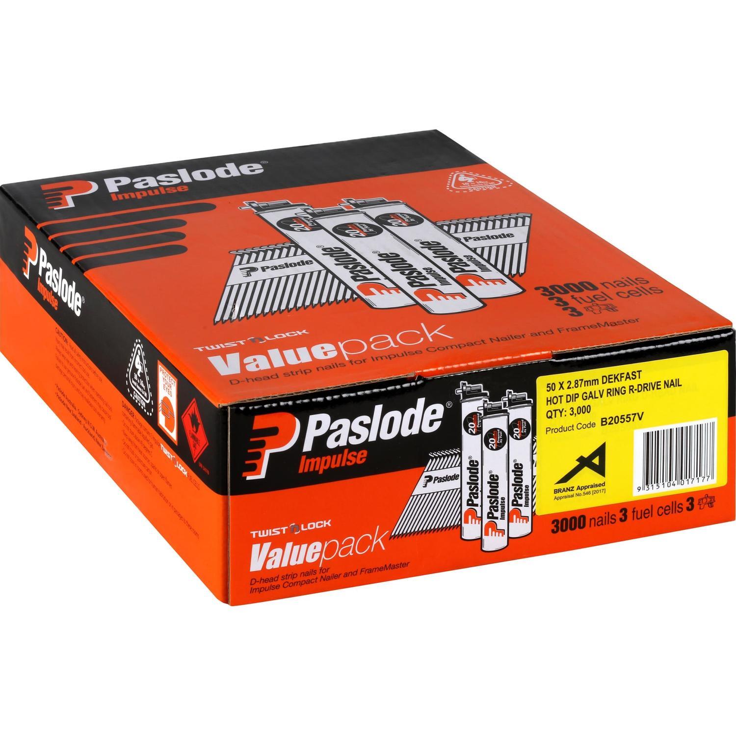 Collated Nails  Value Pack with Fuel Cells