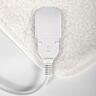 Fitted Fleecy Electric Blanket King Single White